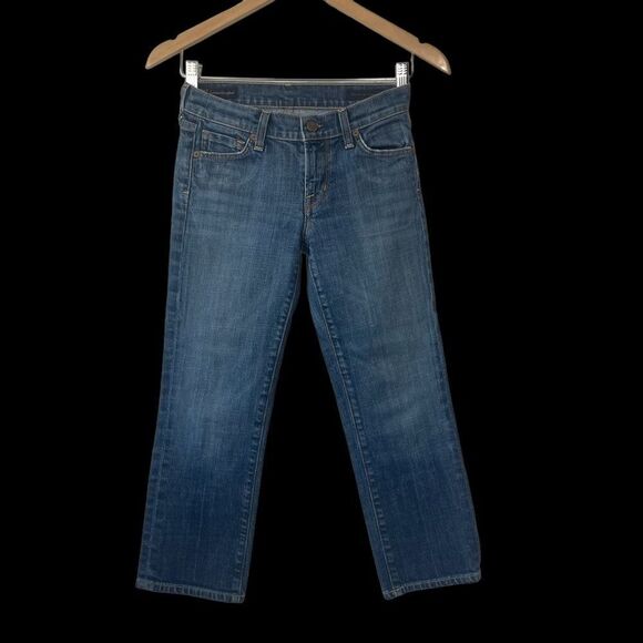 Citizens Of Humanity Kelly #063 Low Waist Crop Stretch Jeans Sz 24 - Picture 4 of 11
